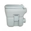 Portable Toilet 20L Camping Potty Restroom Outdoor Travel Boating Caravan Square Light Gray