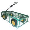 Garden Cart - Mesh Wheelbarrow with 300kg Max Capacity - Green