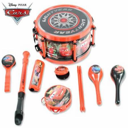 disney cars drum set