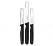 Victorinox Paring Knives - Household Black Handle - 3pc Knife Set