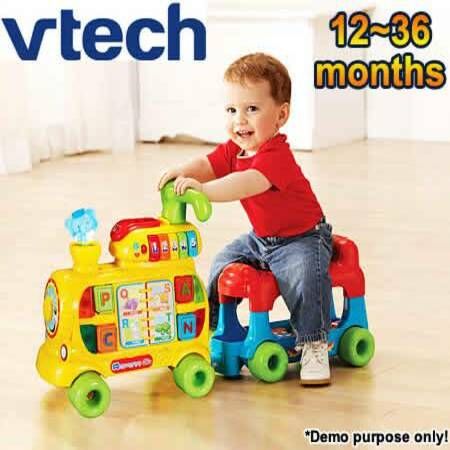 vtech baby push and ride alphabet train