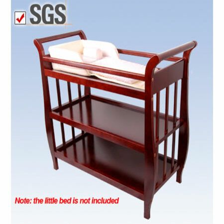 mahogany changing table