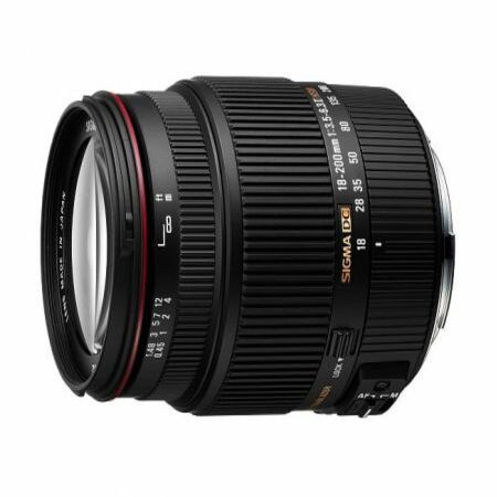 Sigma Lens for Digital SLR Camera 18-200mm f3.5-6.3 II DC OS