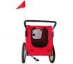 Pet/Small Load Bike Trailer for Bicycles - Red