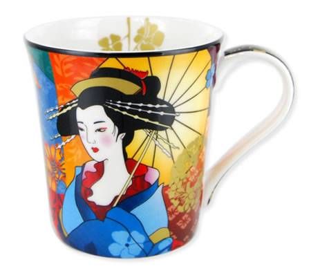 Coffee Mug Cup - Designed in Australia, Fine Bone China - Ayako