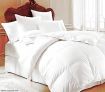 Goose Feather Quilt / Topper Double Size - White