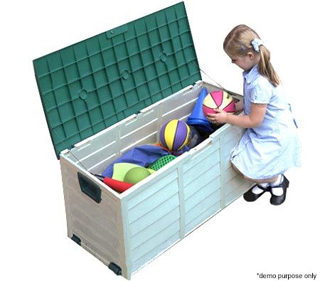 290 Litre Outdoor Storage Container Box - Weatherproof and Rustfree