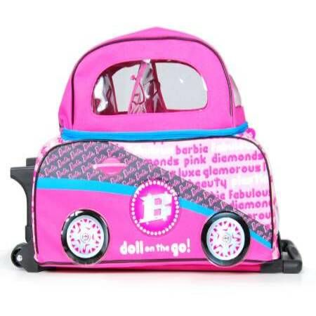 barbie doll carrier trolley case