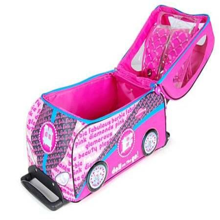 barbie doll carrier trolley case