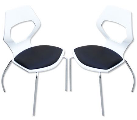 Dining Chairs Modern Designed Furniture for Your Home - x 2 - Black
