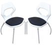 Dining Chairs Modern Designed Furniture for Your Home - x 2 - Black