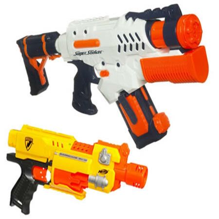 nerf water guns battery powered