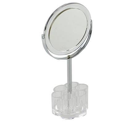 Makeup Mirror with Dual Sides, Magnification x3 and Holder