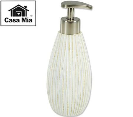 Casa Mia Soap & Lotion Dispenser Pump - White