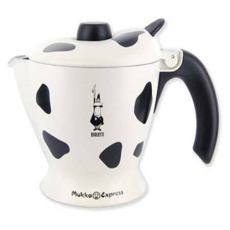 Bialetti Mukka Express Cappuccino Maker - Cow Print | Crazy Sales