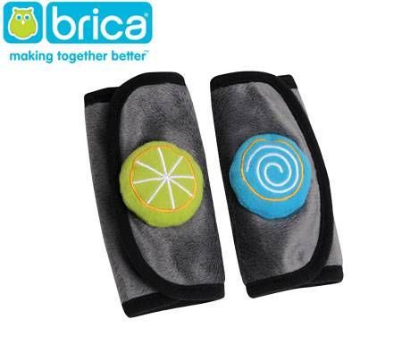 Brica Cushies Strap Cover Pad for Seat Belts