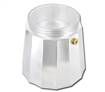 Pezzetti Aluminium Coffee Maker - Silver, 9 Cup 