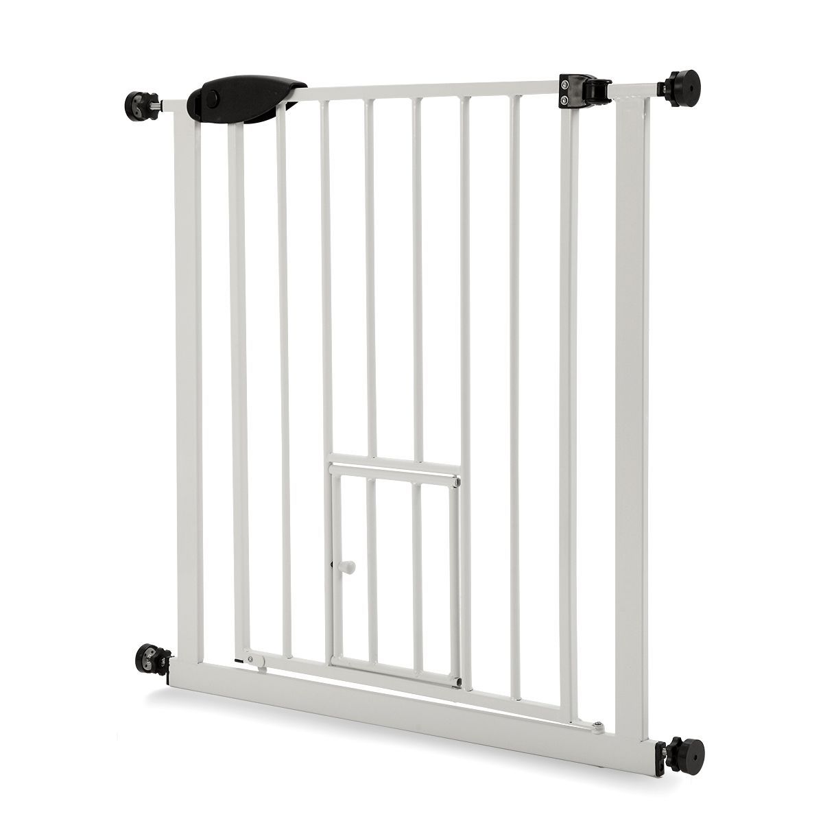 Pet Barrier Gate with Cat Door 80cm 90cm Crazy Sales