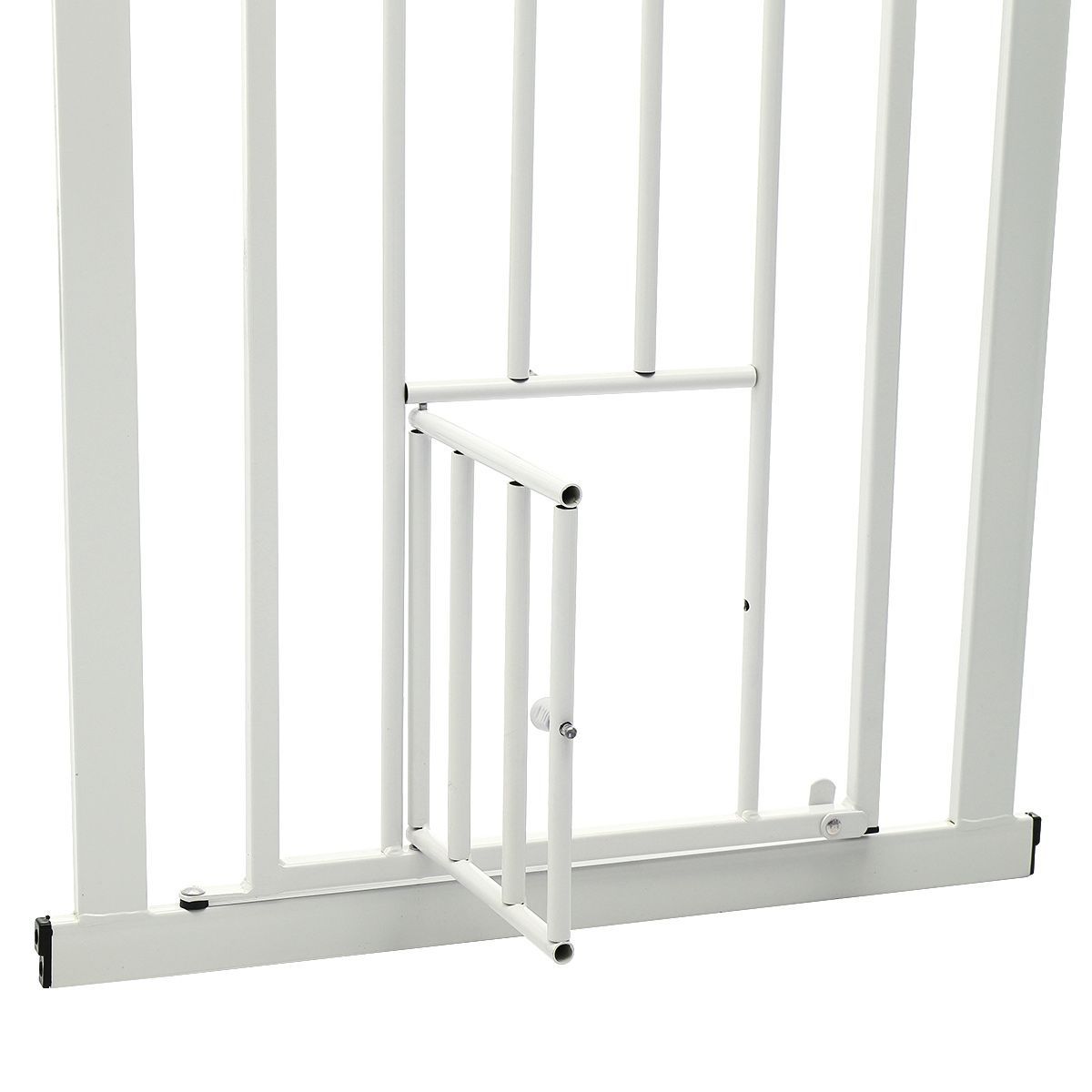 Pet Barrier Gate with Cat Door 65cm 72cm Crazy Sales