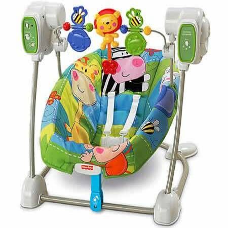 Fisher price hotsell swing space saver