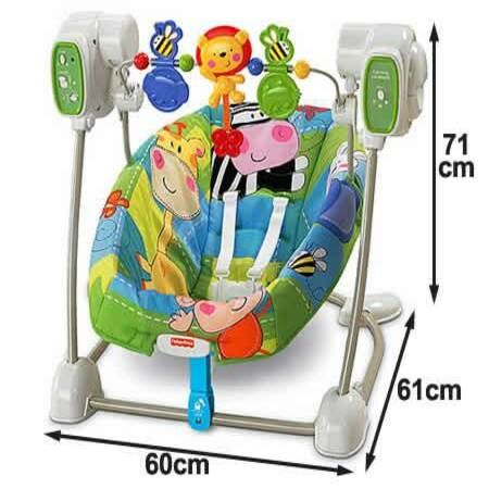 fisher price space saver swing