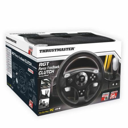 Thrustmaster RGT FFB Force Feedback Clutch Racing Wheel For PC & PS3 ...