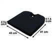 Dreamtouch Memory Foam Seat Cushion with Velvet Cover