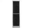 Wooden DVD Tower Rack - 40 DVD Capacity, Silver