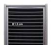 Wooden DVD Tower Rack - 40 DVD Capacity, Silver