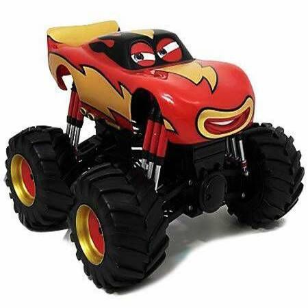 Monster Truck Lightning McQueen RC Vehicle