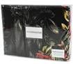 Printed Microfibre Sateen Silk Flower King Bed Quilt Cover Set