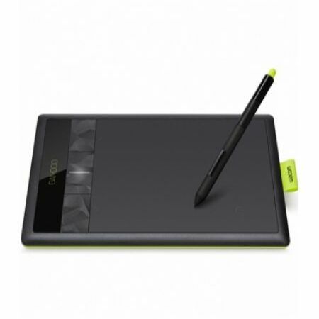 Wacom - Bamboo Fun Medium USB Tablet with Cordless Pen and factory Mouse - Black