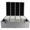 1000 Disc Aluminum CD/DVD Storage Portable Box Case Music Movie