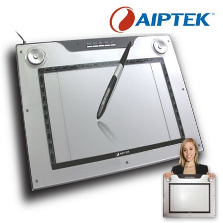 how to set up the aiptek tablet drawing pad grey