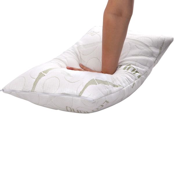 Giselle Bedding Memory Foam Pillow Bamboo Twin Pack