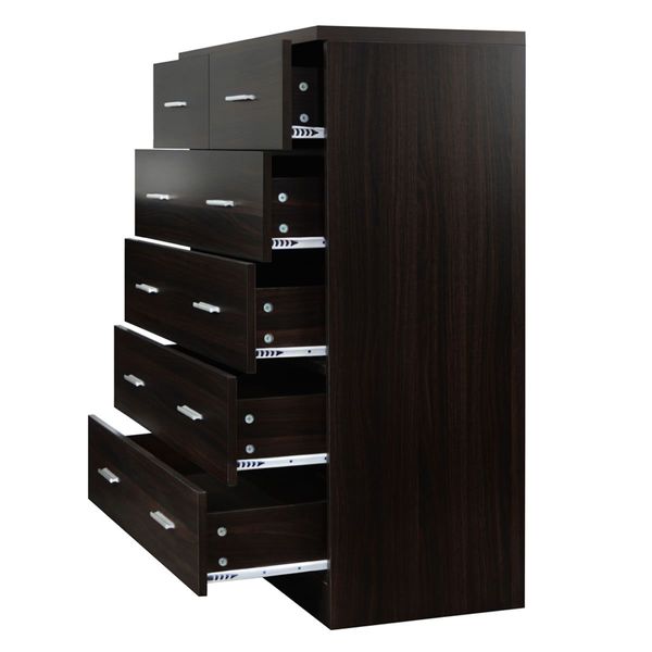 Artiss 6 Chest of Drawers - ANDES Walnut