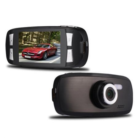 2.7" 1080P HD Car DVR Vehicle Camera Video Recorder Dash Cam G-sensorNight Vision Recorder - Black