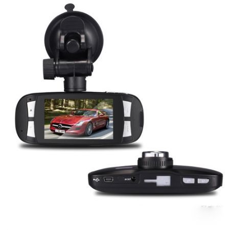 2.7" 1080P HD Car DVR Vehicle Camera Video Recorder Dash Cam G-sensor - Brown mix Blue