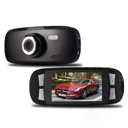 2.7" 1080P HD Car DVR Vehicle Camera Video Recorder Dash Cam G-sensor - Brown mix Blue