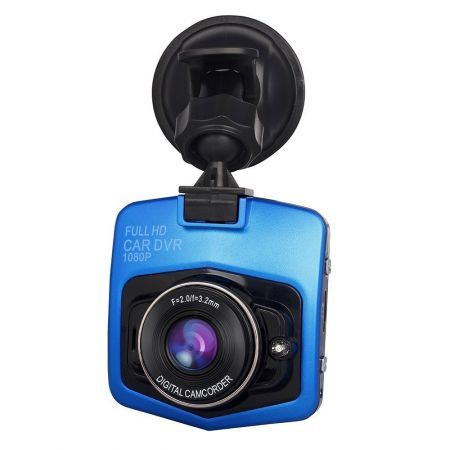 Full HD 1080p Mini Car DVR Dash Cam Vehicle Hidden Camera Night Vision G-Sensor - Blue