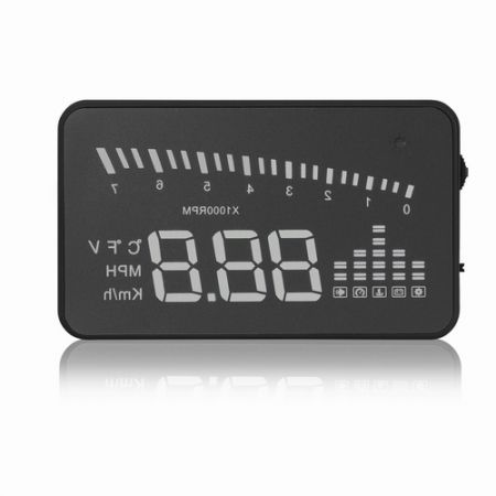 X5 3 Head Up Display HUD Automatic OBDII Universal Car Fuel Icon LED Screen New