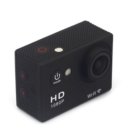 Waterproof 12MP WiFi Full HD 1080P 2.0 Inch Sports Camera DV DVR SJ4000 W9 -Black + Free 8 GB TF Card