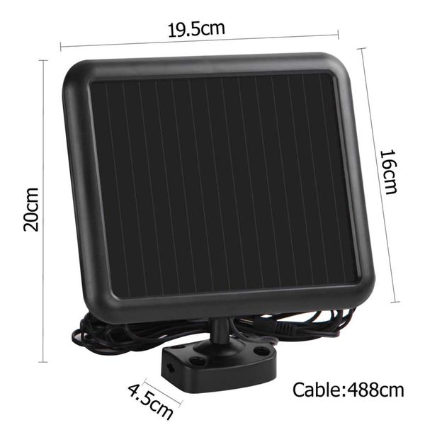 Set of 2 LED Solar Sensor Light 120 SMD