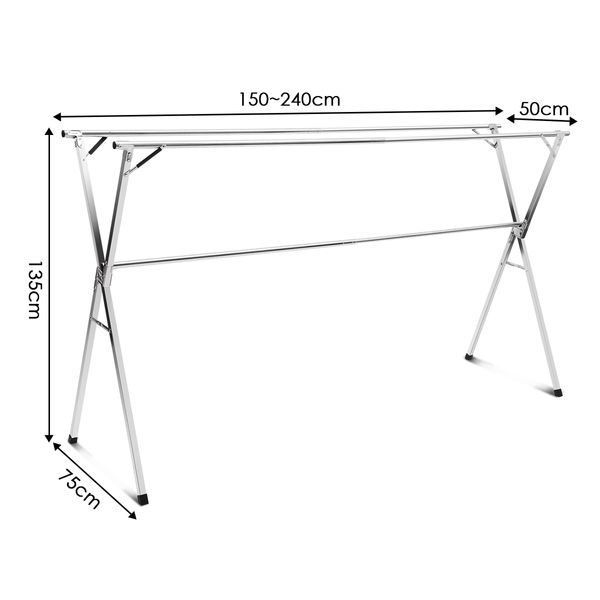 Foldable Stainless Steel Drying Rack