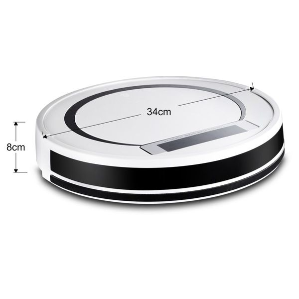 Super Slim Robotic Vacuum Cleaner