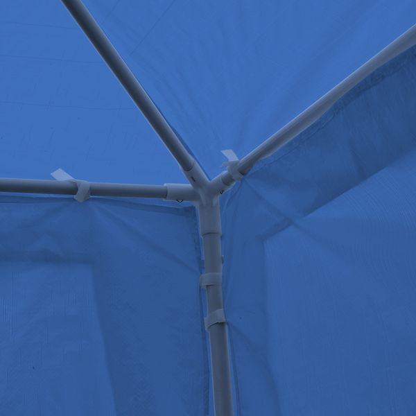 3x3m Blue Walled Waterproof Outdoor Gazebo