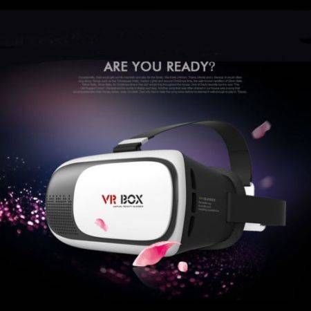 LUD New 2nd Gen VR BOX Virtual Reality 3D Glasses Bluetooth Control