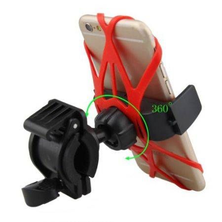 Bike Handlebars Mount Universal 360 Rotation Bicycle Motorcycle Handlebars Holder For Phones GPS