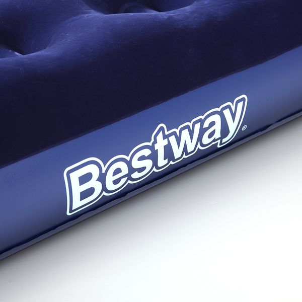 Bestway Double Inflatable Mattress Built-in Pillow Foot Pump 