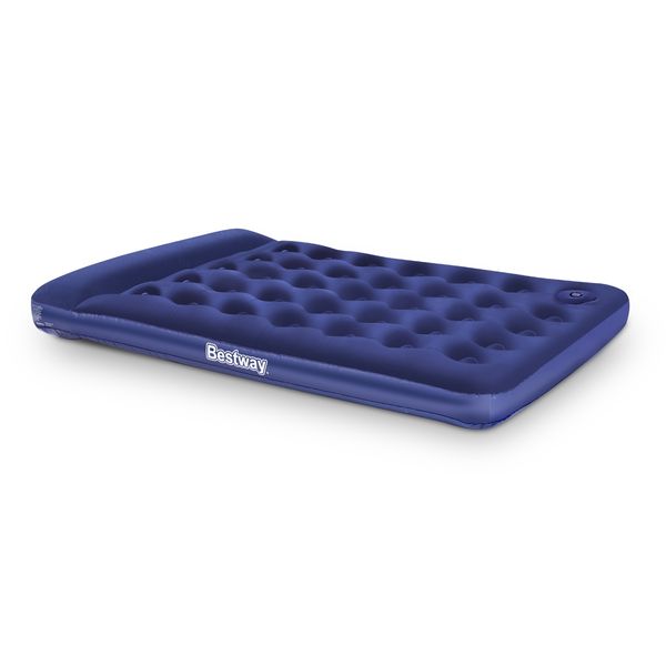 Bestway Double Inflatable Mattress Built-in Pillow Foot Pump 